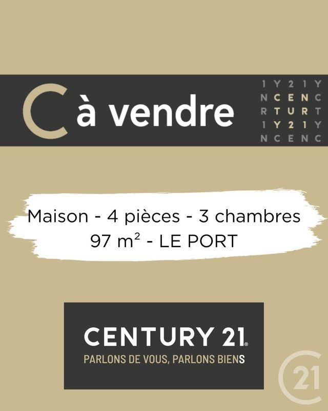 Maison à vendre - 4 pièces - 97 m2 - Le Port - 974 - REUNION