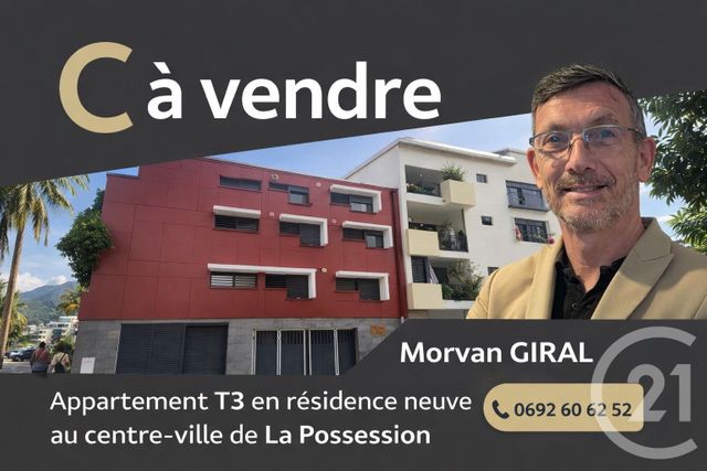 Appartement F3 à vendre LA POSSESSION