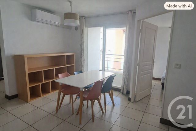 Appartement F3 &agrave; louer - 3 pi&egrave;ces - 52,67 m2 - St Denis - 974 - REUNION